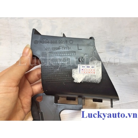 Xương nhựa ốp lưới ba đờ xốc trái xe Mercedes C250 CGI đời 2013_ 204 885 00 16_ 2048850016